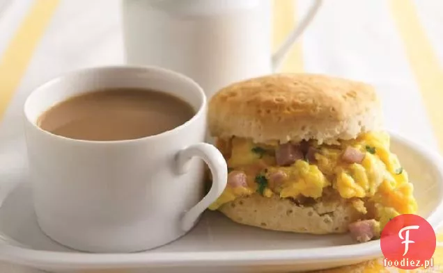 Herbatniki Z Jajkami I Szynką