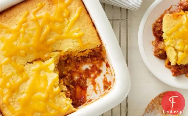 Cornbread Topped Sloppy Joe Casserole