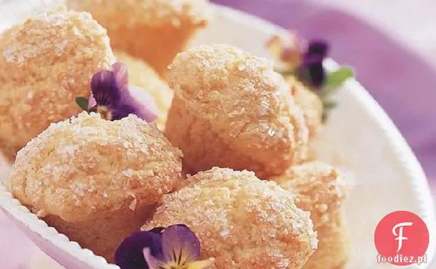 Pomarańczowe Migdałowe Mini-Muffinki