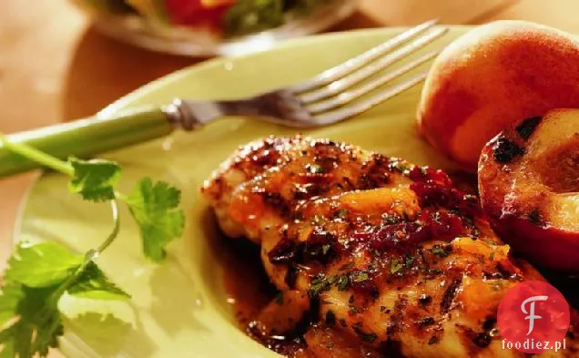 Grillowany kurczak z Chipotle-glazura brzoskwiniowa