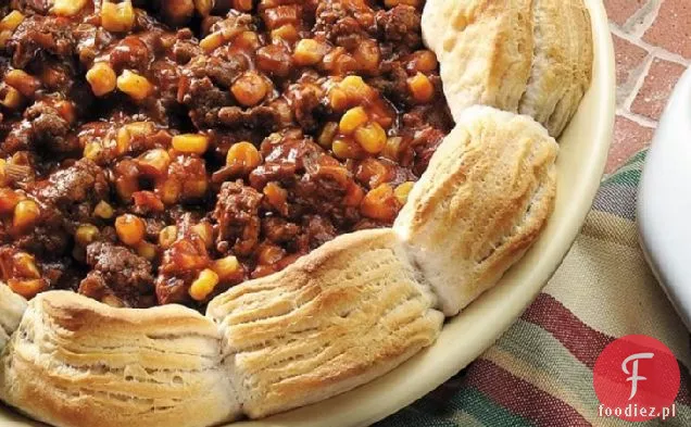 Sloppy Joe zapiekanka z herbatnikami