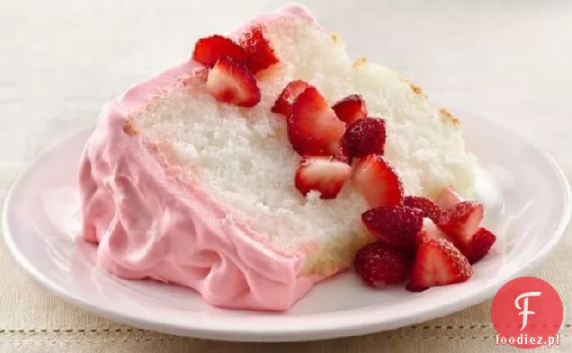 Truskawkowy Krem Angel Cake