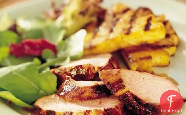 Grillowana polędwiczka wieprzowa Teriyaki z ananasem