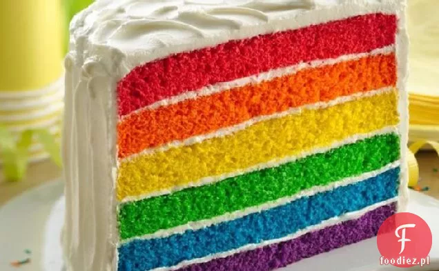 Rainbow Layer Cake