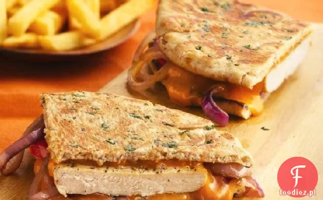 Herbed Chicken And Cheese Panini