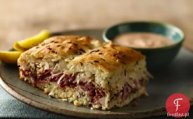 Pieczona Kanapka Reuben