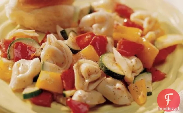 Tortellini ze świeżymi warzywami