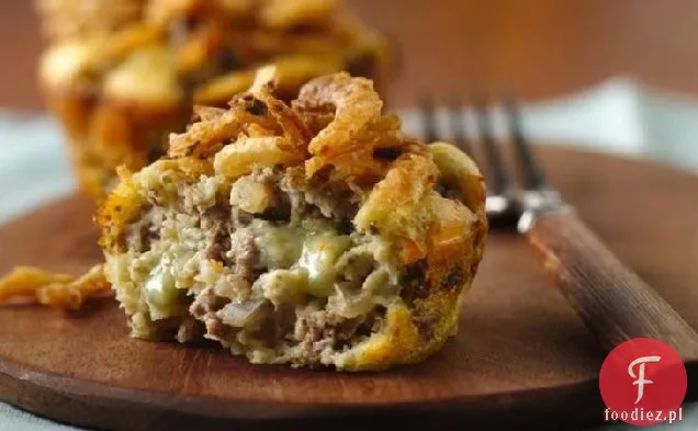 Niewiarygodnie Łatwe Mini Niebieskie Placki Cheeseburger