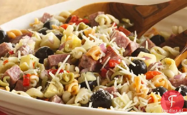 Antipasto Sałatka Z Makaronem Kręconym