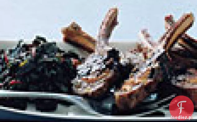 Kotlety Jagnięce Z Rozmarynem Z Chardą Szwajcarską I Syropem Balsamicznym
