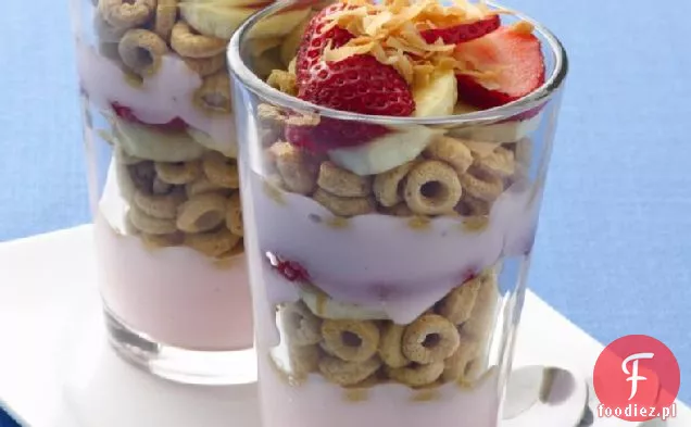 Tropical Banana Nut Parfaits