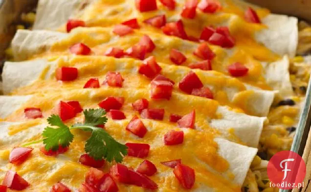 Kremowy Kurczak Chile Enchiladas