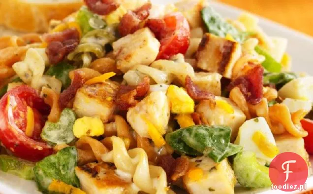 Grillowana Sałatka Z Kurczaka Z Miodem Musztardowym