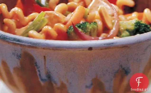 Kurczak Szechuan i makaron