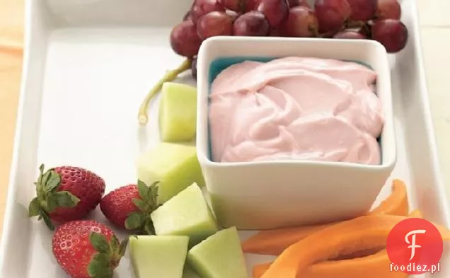 Dip Z Owocami Malinowo-Cytrynowymi