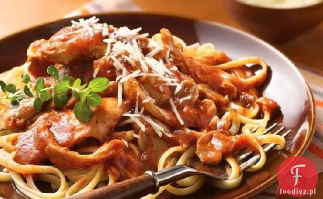 Kurczak Cacciatore z Linguine