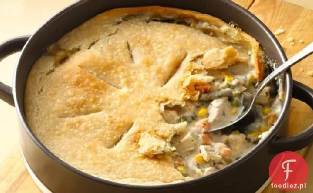 Bezglutenowy Kurczak Pot Pie