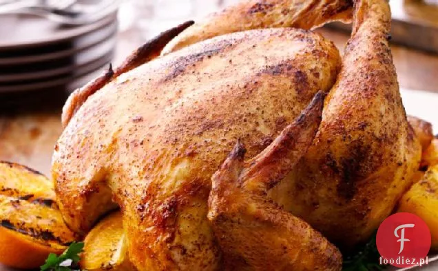 Kurczaki Z Puszki Z Grilla Pomarańczowego