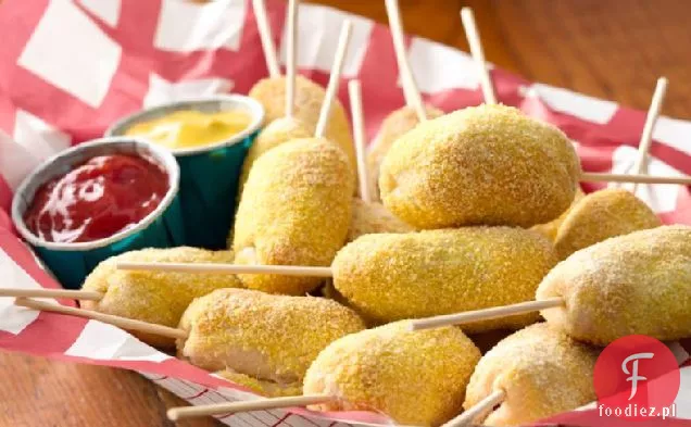 Mini Corn Dogs na patyku