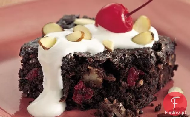 Supreme Fruit and Nut Brownie deser