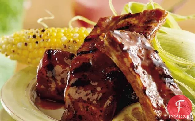 Grillowane Pikantne Cytrynowe Żeberka