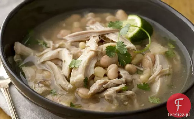 Slow-Cooker Spicy White Chicken Chili