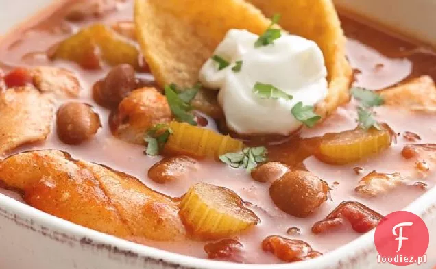 Wolno Gotujący Kurczak Meksykański Chili