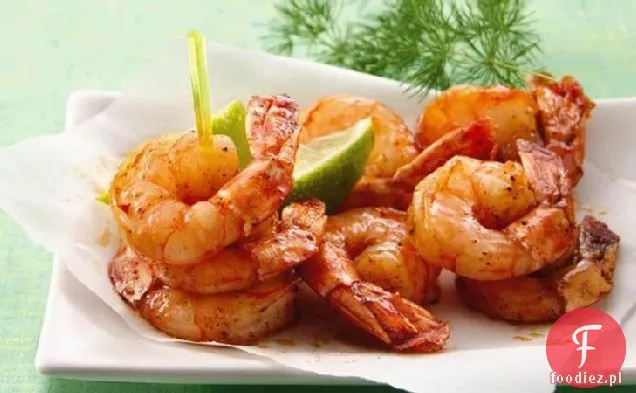 Karmelizowane Krewetki Chili