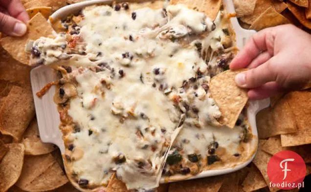 Pikantny kurczak i Chile Taco Dip