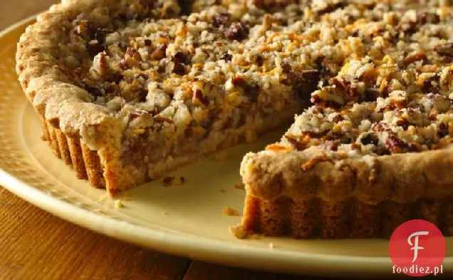 Jabłko Cheddar i Spice Cookie tarta