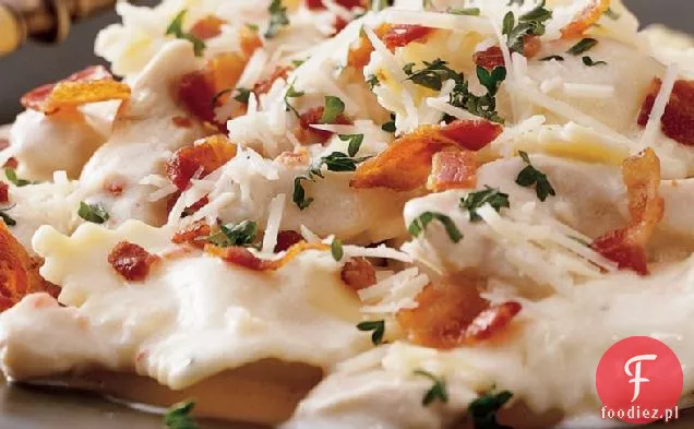 Kurczak i Ravioli Carbonara