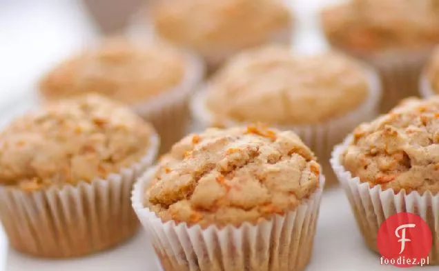 Muffinki marchewkowo-mandarynkowe bezglutenowe