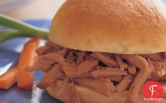 Slow-Cooker Pikantne Kanapki Z Melasą