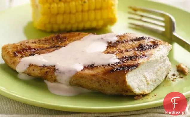 Grillowane piersi z kurczaka z sosem barbecue Alabama White