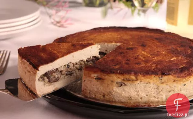 Domowy Tofurkey z farszem z brązowego ryżu