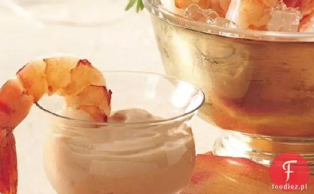 Krewetki w sosie koktajlowym Bourbon