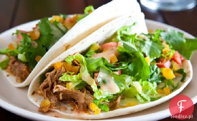 Wolno Gotujące Morelowe Tacos Z Kurczakiem