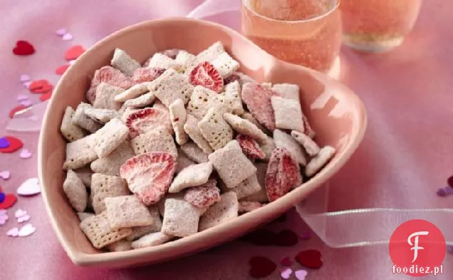 Truskawki i biała czekolada Chex ® Mix