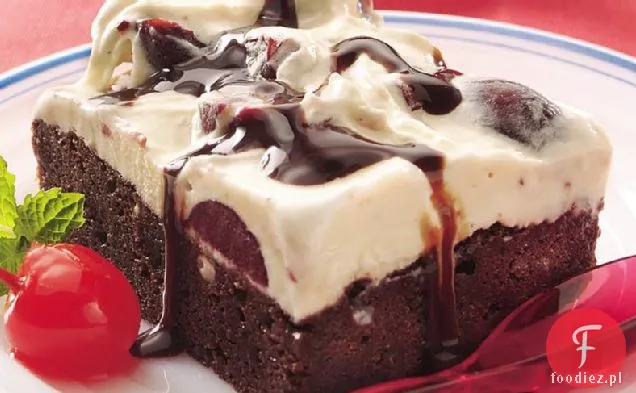 Frosty Fudgy Brownie Supreme