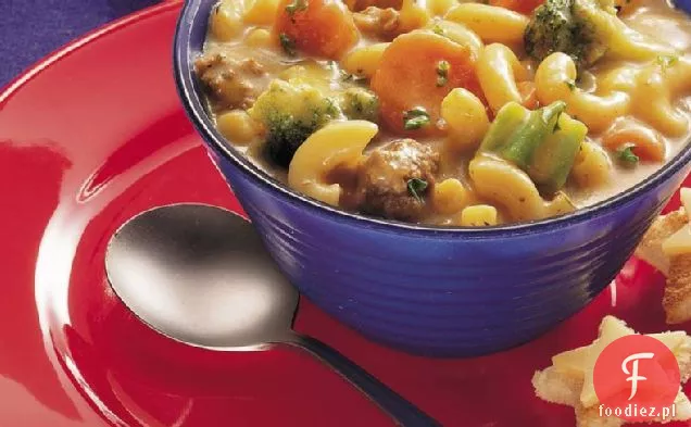 Mac and Cheese Burger Bowl