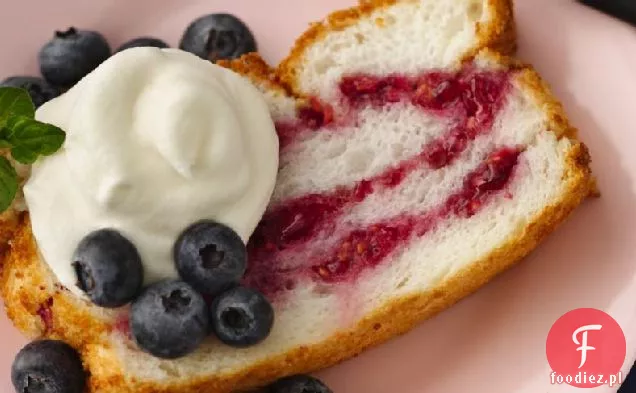 Angel Food Flag Cake