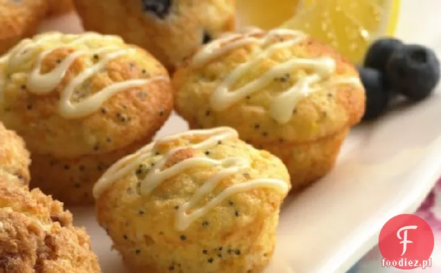 Mini Muffiny Cytrynowo-Makowe