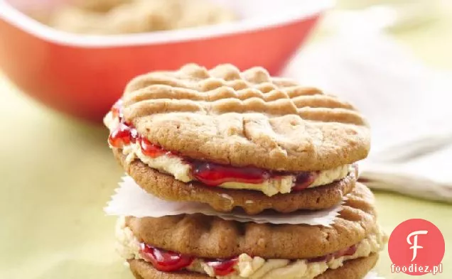 PB & J Sandwich Cookies