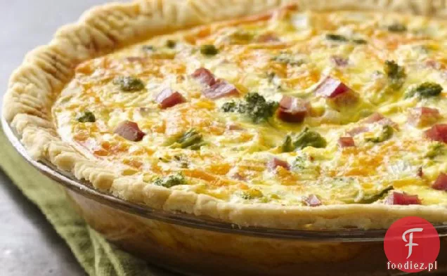 Quiche Z Szynki Brokułowej Bezglutenowej