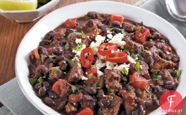 Slow-Cooker Steak and Black Bean Chili