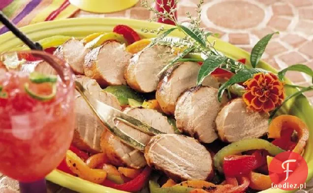 Grillowana polędwiczka wieprzowa z marynatą z petardy