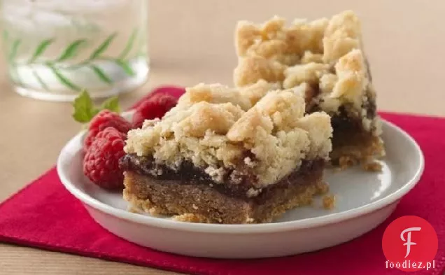 Malinowe Batoniki Streusel