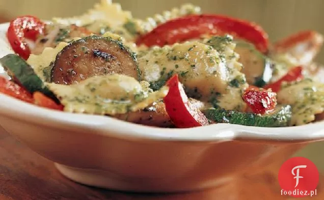 Pesto Ravioli z kurczakiem