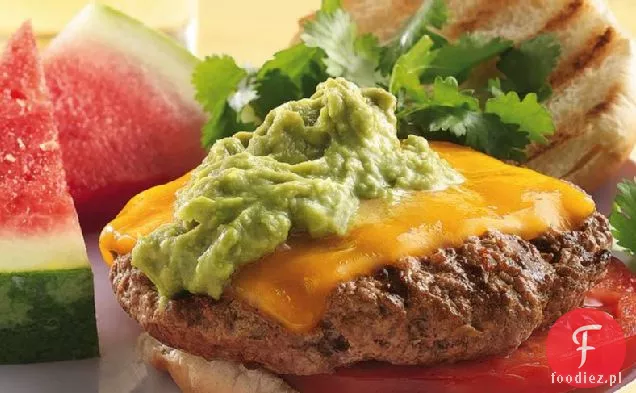 Grillowane burgery Chipotle z Guacamole