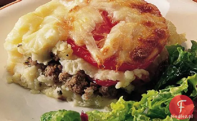Bezglutenowy Włoski Hamburger Głębokie Danie
